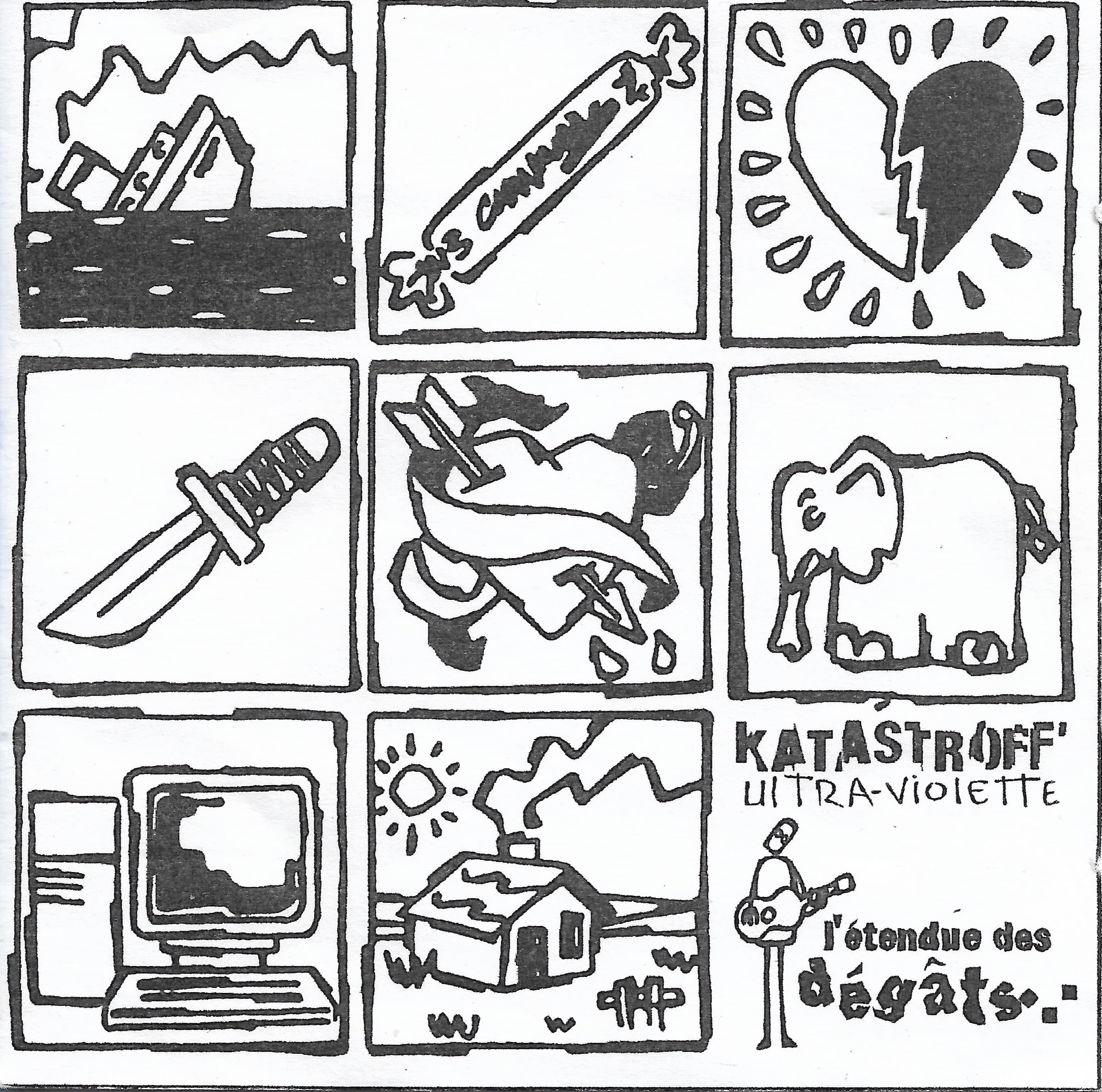 Pochette de l'album L'étendue des dégâts